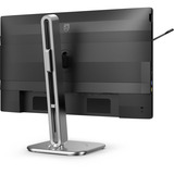 Philips 24B2U4301, Monitor LED grigio scuro/Argento