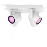 Philips Hue White & Color Ambiance Argenta 4 faretti, Luce LED bianco