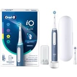 Procter & Gamble iO My Way Adolescenti Spazzolino a vibrazione Blu, Spazzolino da denti elettrico grigio/Bianco, Adolescenti, Spazzolino a vibrazione, Cura quotidiana, Sensibile, Super sensitive, Sbiancante, Blu, 10 anno/i, Batteria