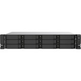 QNAP TS-1273AU-RP-8G server NAS e di archiviazione Armadio (2U) Collegamento ethernet LAN Alluminio, Nero V1500B NAS, Armadio (2U), Ryzen Embedded, V1500B, Alluminio, Nero