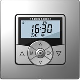 Rademacher 9498-AL accessorio saracinesca/persiana Controllo della tapparella Alluminio alluminio/Nero, Controllo della tapparella, Alluminio, 30 m, 100 m, 434,5 MHz, 10 mW