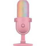 Razer Seiren V3 Chroma Quartz, Microfono rosa