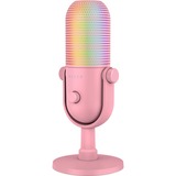 Razer Seiren V3 Chroma Quartz, Microfono rosa