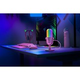 Razer Seiren V3 Chroma Quartz, Microfono rosa