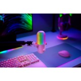 Razer Seiren V3 Chroma Quartz, Microfono rosa
