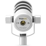 Rode Microphones PODMICW, Microfono bianco