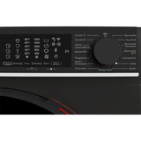 SHARP 10841989, Lavatrice Nero (opaco)