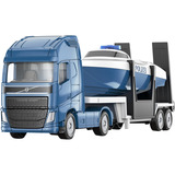 SIKU SUPER camion Volvo con barca, Veicolo modello 