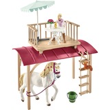 Schleich HORSE CLUB Caravan for secret club meetings Fattoria, 5 anno/i, Multicolore