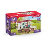 Schleich HORSE CLUB Caravan for secret club meetings, Gioco figura Fattoria, 5 anno/i, Multicolore