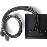 SilverStone FP32-E scheda di interfaccia e adattatore Interno USB 3.2 Gen 1 (3.1 Gen 1), Pannello frontale Nero, Parallelo, USB 3.2 Gen 1 (3.1 Gen 1), Audio in, Auoio out, Nero, 101,6 mm, 120 mm