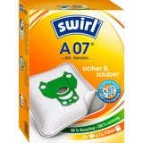 Swirl A 07 Accessori e ricambi per aspirapolvere, Sacchetti per aspirapolvere 4 pz, 1 pz