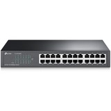 TP-Link TL-SF1024D switch di rete Non gestito Fast Ethernet (10/100) Nero marrone, Non gestito, Fast Ethernet (10/100), Montaggio rack, Vendita al dettaglio