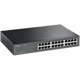 TP-Link TL-SF1024D switch di rete Non gestito Fast Ethernet (10/100) Nero, Interruttore marrone, Non gestito, Fast Ethernet (10/100), Montaggio rack, Vendita al dettaglio