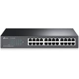 TP-Link TL-SF1024D switch di rete Non gestito Fast Ethernet (10/100) Nero, Interruttore marrone, Non gestito, Fast Ethernet (10/100), Montaggio rack, Vendita al dettaglio