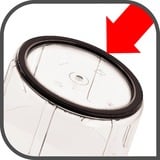 Tefal K13204 passaverdura, Trituratore Nero/Verde, Nero, Verde, Trasparente, 137 mm, 137 mm, 144 mm, 480 g, 139 mm