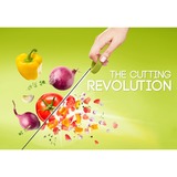 Tefal K13204 passaverdura, Trituratore Nero/Verde, Nero, Verde, Trasparente, 137 mm, 137 mm, 144 mm, 480 g, 139 mm