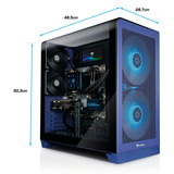 Thermaltake FTW V390 Ultra 5070, PC Gaming viola/trasparente