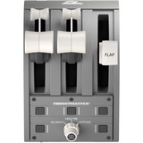 Thrustmaster TCA Quadrant Boeing Edition Grigio USB Joystick PC, Xbox, Xbox One X, Xbox Series S, Valvola a farfalla grigio, Joystick, PC, Xbox, Xbox One X, Xbox Series S, Cablato, USB, Grigio, Cavo
