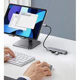 UGREEN 70336 hub di interfaccia USB 3.2 Gen 1 (3.1 Gen 1) Type-C 5000 Mbit/s, Hub USB grigio, USB 3.2 Gen 1 (3.1 Gen 1) Type-C, USB 3.2 Gen 1 (3.1 Gen 1) Type-A, 5000 Mbit/s, 0,15 m, Samsung: Galaxy S10 / S10 + / S9 / S9 + / S8 / S8 + / Note 9 / Note 8/ Note 10+/ Note 10 Huawei:..., 104 mm
