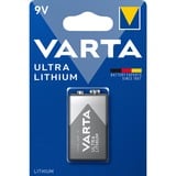 VARTA -CR9V Batterie per uso domestico, Batteria Batteria monouso, 9V, Litio, 9 V, 1 pz, 1200 mAh