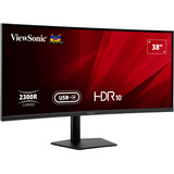 ViewSonic VA3820C LED display 96,5 cm (38") 3840 x 1600 Pixel Wide Quad HD+ Nero, Monitor LED Nero, 96,5 cm (38"), 3840 x 1600 Pixel, Wide Quad HD+, LED, 4,785 ms, Nero
