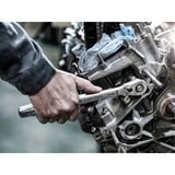 Wera 8100 SC 11 Set di cricchetto Zyklop Metal, in pollici, 1/2", Set di strumenti Nero/Verde