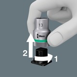Wera 8100 SC 11 Zyklop Metal, Set di strumenti Nero/Verde