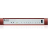 Zyxel USG Flex 100HP firewall (hardware) 3 Gbit/s 3 Gbit/s, 750 Mbit/s, 1500 Mbit/s, 550382,5753 h, IKEv2, IPSec, SSL, Cablato