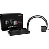 be quiet! Silent Loop 3 240 mm Processore Raffreddatore di liquidi tutto in uno 12 cm Nero 1 pz, Raffreddamento ad acqua Raffreddatore di liquidi tutto in uno, 12 cm, 130,3 m³/h, Nero
