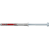 fischer Tassello a gambo lungo DuoXpand 10x140 FUS grigio chiaro/Rosso