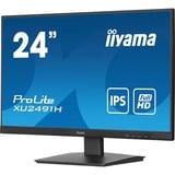 iiyama ProLite XU2491H-B1 Monitor PC 60,5 cm (23.8") 1920 x 1080 Pixel Full HD LED Nero, Monitor LED Nero (opaco), 60,5 cm (23.8"), 1920 x 1080 Pixel, Full HD, LED, 0,5 ms, Nero