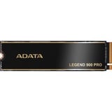 ADATA LEGEND 900 PRO 1 TB M.2 PCI Express 4.0 NVMe 3D NAND, Disco a stato solido Nero/Oro, 1 TB, M.2, 7400 MB/s