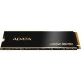 ADATA LEGEND 900 PRO 1 TB M.2 PCI Express 4.0 NVMe 3D NAND, Disco a stato solido Nero/Oro, 1 TB, M.2, 7400 MB/s