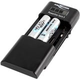 Ansmann Powerline Vario X USB, Caricabatterie Nero, Polimeri di litio (LiPo), Ioni di Litio, Nichel-Metallo Idruro (NiMH), Stilo AA, Mini Stilo AAA