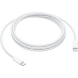 Apple Cavo di ricarica USB 2.0, connettore USB-C > connettore USB-C bianco