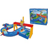 Aquaplay ContainerPort Set da gioco Sistema di canali navigabili, 3 anno/i, Blu, Multicolore