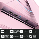 Arozzi AZ-NO-24T1K200, Monitor di gioco fucsia