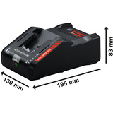 Bosch EXAL18V-160, 1600A03D3A, Caricabatterie Nero