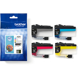 Brother Cartuccia d'inchiostro Valuepack LC-424VAL 