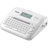 Brother PT-D410 stampante per etichette (CD) Trasferimento termico 180 x 180 DPI 20 mm/s Cablato TZe QWERTY, Stampa etichette bianco, QWERTY, TZe, Trasferimento termico, 180 x 180 DPI, 20 mm/s, Cablato