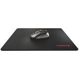 CHERRY MP 1000 Tappetino per mouse per gioco da computer Nero Nero, Nero, Monocromatico, Barra appoggiaferro antiscivolo, Tappetino per mouse per gioco da computer