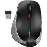 CHERRY MW 8C ERGO mouse Mano destra RF senza fili + Bluetooth Ottico 3200 DPI Nero, Mano destra, Ottico, RF senza fili + Bluetooth, 3200 DPI, Nero, Grigio