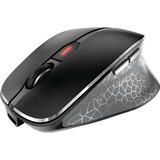 CHERRY MW 8C ERGO mouse Mano destra RF senza fili + Bluetooth Ottico 3200 DPI Nero, Mano destra, Ottico, RF senza fili + Bluetooth, 3200 DPI, Nero, Grigio