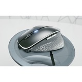 CHERRY MW 8C ERGO mouse Mano destra RF senza fili + Bluetooth Ottico 3200 DPI Nero, Mano destra, Ottico, RF senza fili + Bluetooth, 3200 DPI, Nero, Grigio