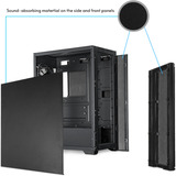 Chieftec AS-02B-OP computer case Midi Tower Nero, Chassis Tower Nero, Midi Tower, PC, Nero, ATX, micro ATX, Mini-ITX, 16,5 cm, 120,140,240,280,360 mm