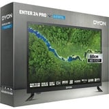 DYON ENTER 24 PRO X2, Televisore LED Nero