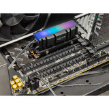 DeLOCK Dissipatore M.2 per SSD 2280, Dissipatore di calore Nero