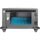 Digitus Carrello di ricarica mobile, 16 stazioni di ricarica, per notebook/tablet fino a 14", Stazione di ricarica grigio