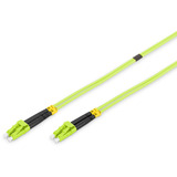 Digitus Cavo patch LWL, duplex, connettore LC > LC, multimodo OM5 verde chiaro